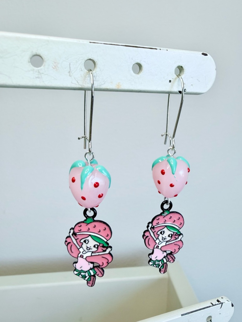 Strawberry Shortcake 80s Throwback Earrings